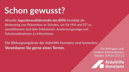 BI&Ouml;G Jugendsexualit&auml;tsstudie